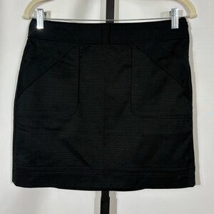 NWT Banana Republic Black Mini Women's Skirt with Pockets Size 4